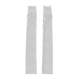02 Cat Water Absorption Cooling Arm Cover - 3 Degrees - UV Protection, Heatstroke Prevention, Sun Protection