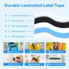 Aonomi Tze-335 TZe TZ Tape 12mm 0.47 Laminated Black Replacement
