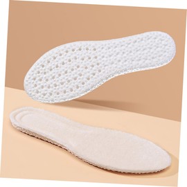 OATIPHO 3 Pairs Winter Warm Insoles for Unisex Shock Absorbing Sports Shoe Pads Comfortable Thick Cushions Grey for Cold Weather Use