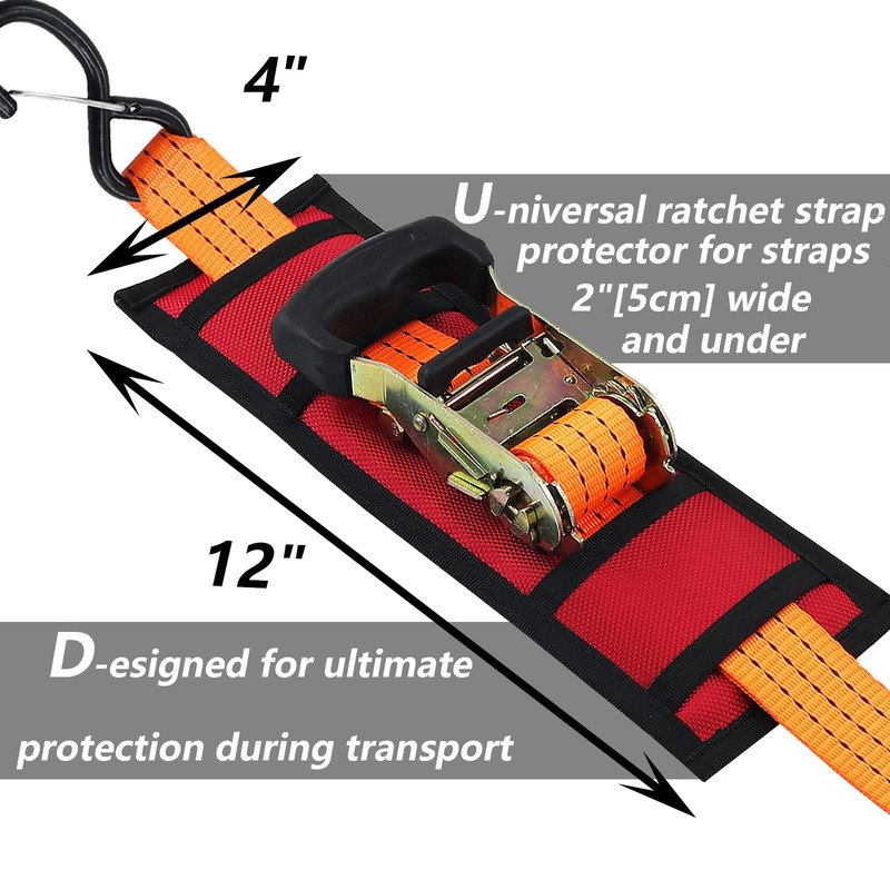 Ratchet Strap Protector Sleeve Universal Tie Down Strap Ratchet Protector