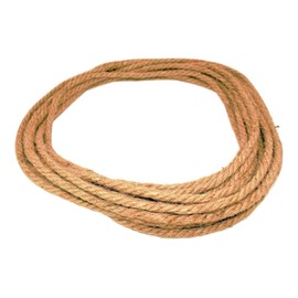 SGT KNOTS Twisted Hemp Rope - All Natural, 3-Strand Rope for Crafting, Gardening, Bailing, Packing, Survival, Home Decor (1/8" x 10ft)