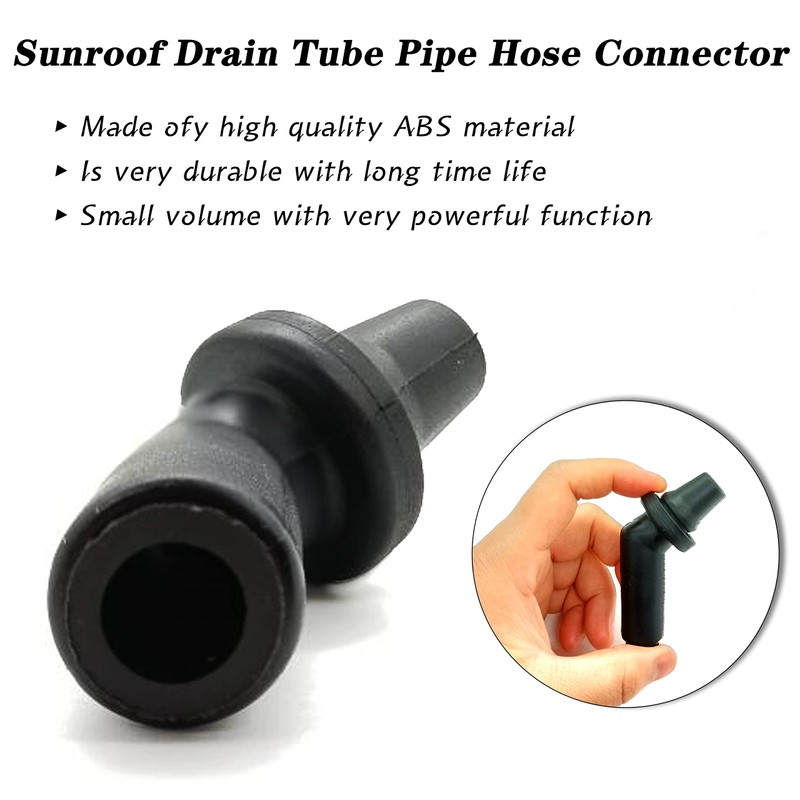 Rldym EEH500100, 1pcs Sunroof Drain Tube Hose Connector Compatible with