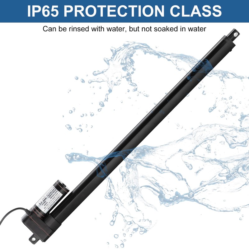 JQDML 34 Inch 34" Long Stroke 660lbs/3000N Speed 5mm/s Heavy