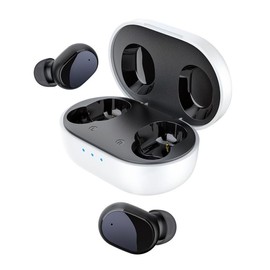 Bluetooth Wireless Earbuds 2 Plus Touch Control Bluetooth 5.3 with USB-C Charging Case IPX4 Splashproof in-Ear Stereo Earbuds Bulit-in Microphones - Colour: Black