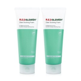 Dr.G Mildly Acidic Red Blemish Clear Soothing Foam 150ml 2pcs / 닥터지 약산성 레드 블레미쉬 클리어 수딩 폼 150ml 2개