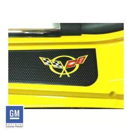 CA Door Sill Vinyl Logo Overlays-50th Anniversary Edition for 1997-2004 C5 Corvette