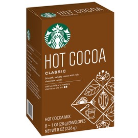 Starbucks Hot Cocoa Mix, Classic, 8 Count (Pack of 6)
