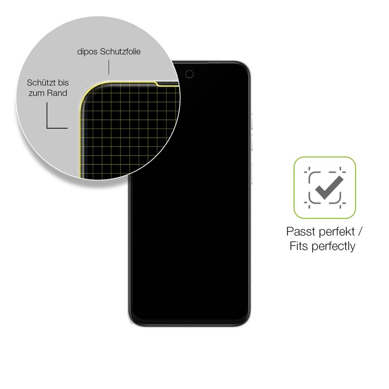 dipos FLEX 2x Schutzfolie matt passend für Tecno Spark Go