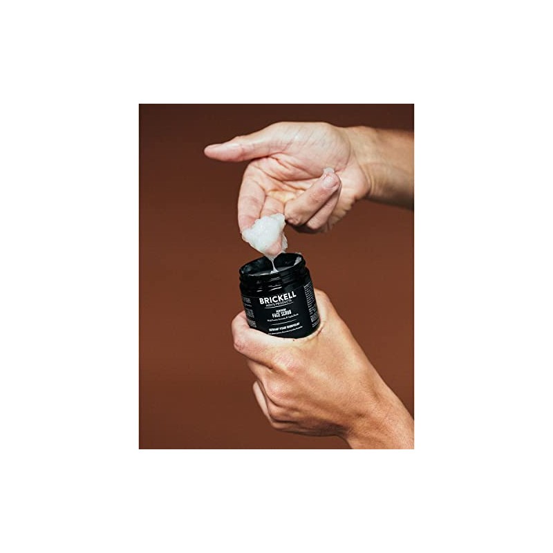 Productos Brickell Hombres Renovacin Exfoliante Facial, 2 onzas