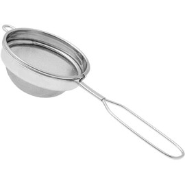 Tanish Trading Stainless Steel Tea Strainer/Chai Filter/Coffee Filter/Juice Filter with Handle and Single Mesh No.3