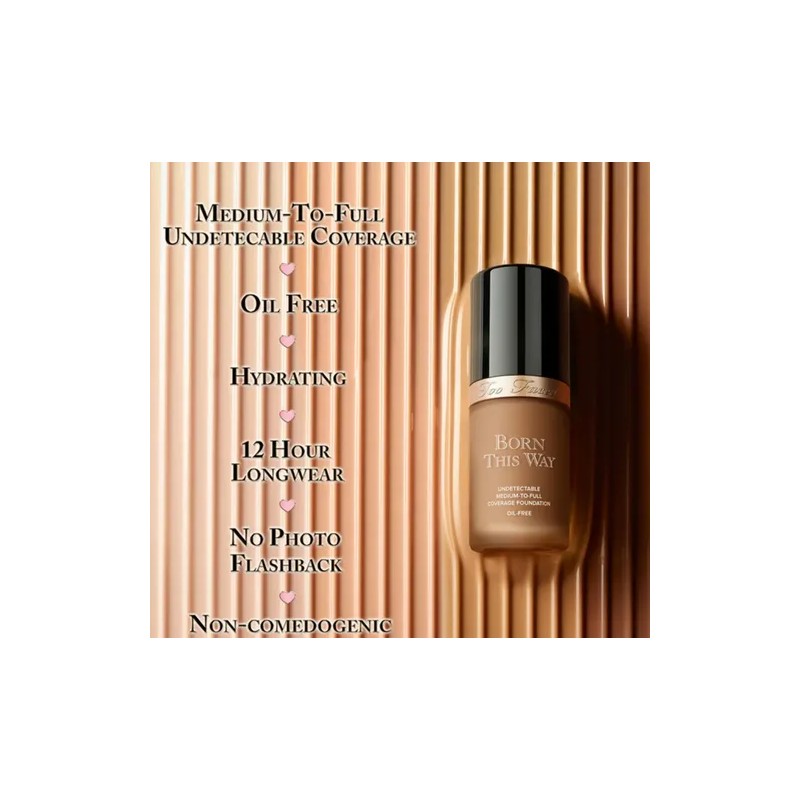 Born This Way Unidetectable Médiumtofull Coverage Foundation