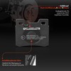 Frankberg 4 x Brake Pads Compatible with C-Class W202 C200