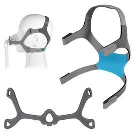 YBWM Replacement Wisp Headgear and Fabric Frame Compatible with Wisp CPAP Mask，Adjustable Soft Headgear and Fabric Frame for Wisp Nasal Mask, No Clips