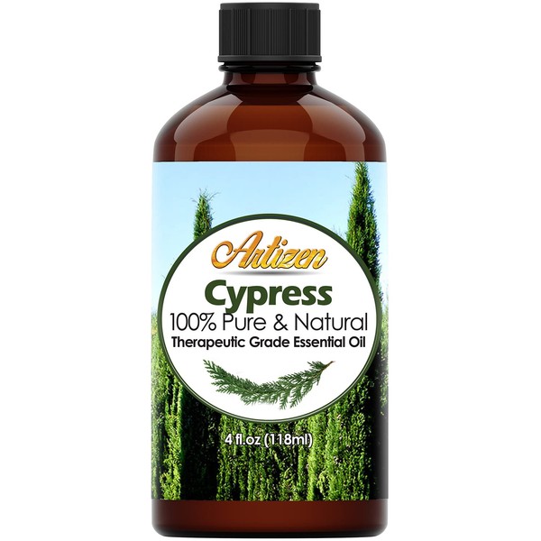 Artizen 4oz Oils - Cypress Essential Oil - 4 Fluid Ounces