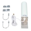 Walfront Antena Omnidireccional 10dBi para 4G LTE/WiFi - con Cable