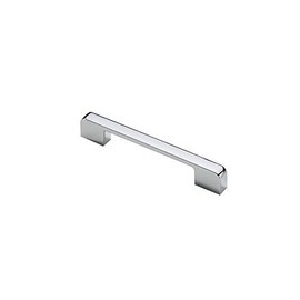 1 Pcs Zinc Alloy Bright Chrome Color Handle Modern Minimalist Pull Used for Drawers, Cabinets, Wardrobes, Doors or Windows(138mm x 12mm x 23mm)