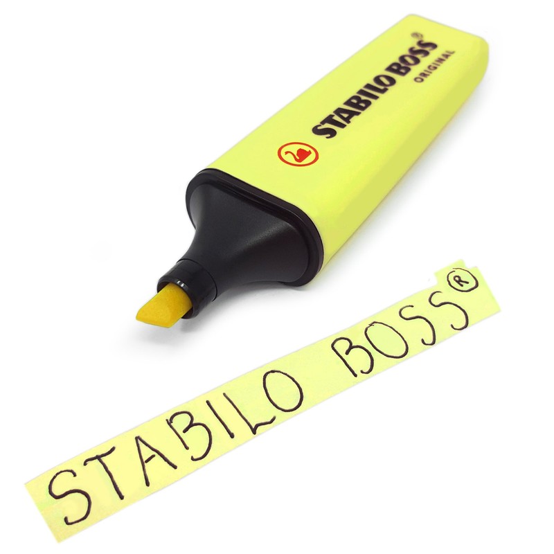 STABILO BOSS Original Pastel Highlighter Pens Markers - Set of