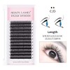 3D/4D/5D Fans Eyelash Extensions Lashes C Curl 0.07mm,9mm Faux Mink