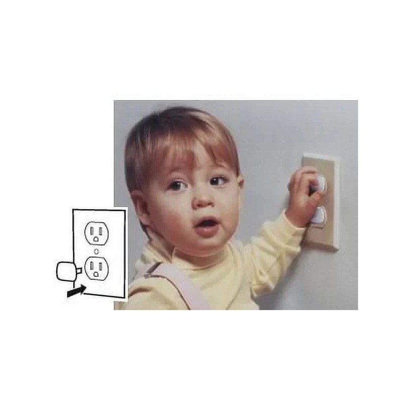 Mommy's Helper Outlet Plug Covers - 12 Pack