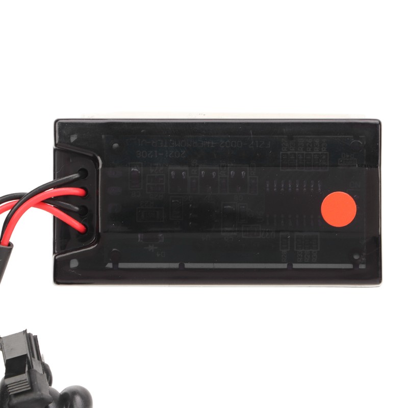 Motorcycle Digital Water Temperature Gauge Ultra Thin DC 12V LCD