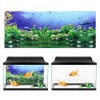Background Poster Decorative Painting PVC Sticker Landscape Image for Aquarium