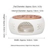 Ceramic Teapot Warmer Hollowed Pad Concave Bottom Practical Multifunction Teapot