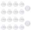 MOROBOR Self-Stick Drawer Knobs Pull Handle, 20pcs Plastic Handles Cabinet