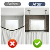 Akamino 6 Set Ceiling Support for Closet Rod, 59" Heavy
