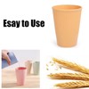 CAMBUY Wheat Straw Cup Unbreakable and Reusable Drinking Cups Eco-Friendly
