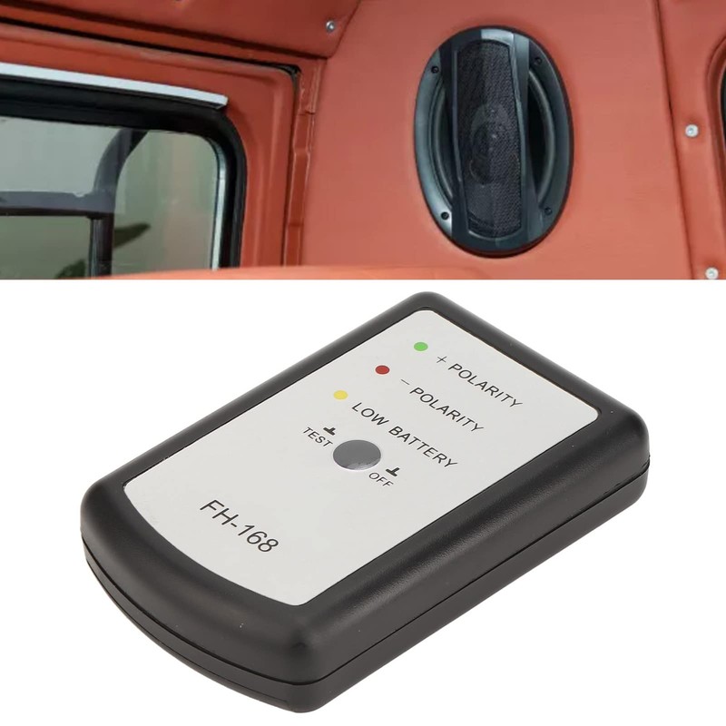 Car Speaker Polarity Tester Phase Meter Test Subwoofer Tweeter for