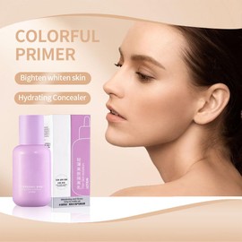 WAJJYM Isolation Cream,Base Makeup,BB Cream,Bare Face Creams,Natural Makeup,Soft Purple color,1.41 oz,Light and thin skin,Invisible pores,Hydrated and shiny