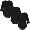 HahaNice Baby Long Sleeve Bodysuits Black 18 Months