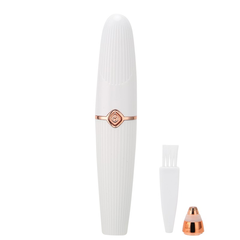 2 in 1 Electric Eyebrow Trimmer Lipstick Shape USB Rechargeable