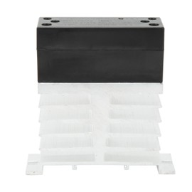 BERM Solid State Relay 60A Rustproof Contact Relay Module with Heat Sink 70‑280VAC Input 24‑480VAC Output
