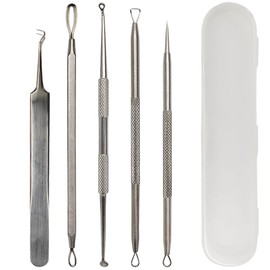 Ram 5 Stücke Mitesser Entferner Pickel Popping Tools Mitesser Extraktor Akne Zit Entferner Kit