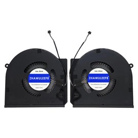 ZHAWULEEFB Replacement New CPU+GPU Cooling Fan for Razer Blade 16 RZ09-0483 RZ09-0483TEH3 RZ09-0483UWJ4-R3W1 Series 16 Inch Gaming FQDA DFS5K22B05673K FQDB DFS5K22B15673J 14051470 DC5V 0.5A