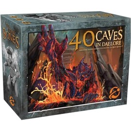 Chip Theory Games Too Many Bones: 40 Caves in Daelore Dice-Builder Roleplaying Game Expansion Strategic Fantasy RPG Game Accessories for Ages 14 and Up, 1-4 Players