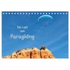 Die Lust am Paragliding (Tischkalender 2026 DIN A5 quer), CALVENDO