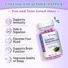 High Absorption Calcium Gummies, Sugar Free Calcium Magnesium Supplement with