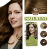NATURTINT Biobased, ammonia-free colouration, 6.31 intense almond brown, 100% grey