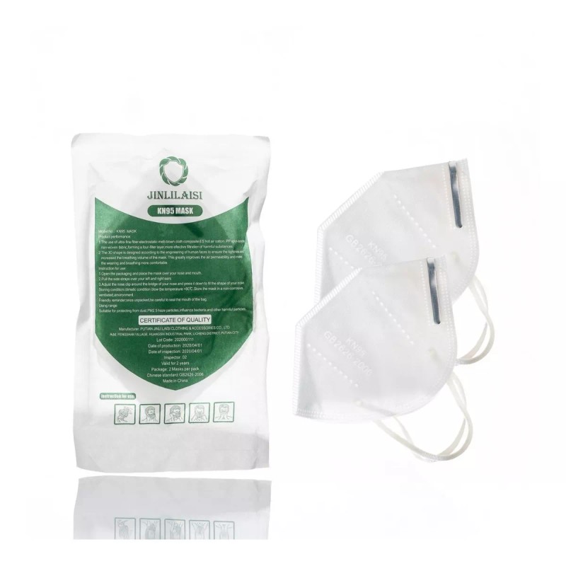 JINLILAISI Cubreboca Kn95 Certificado En Cada Pieza Max Protección 10pz