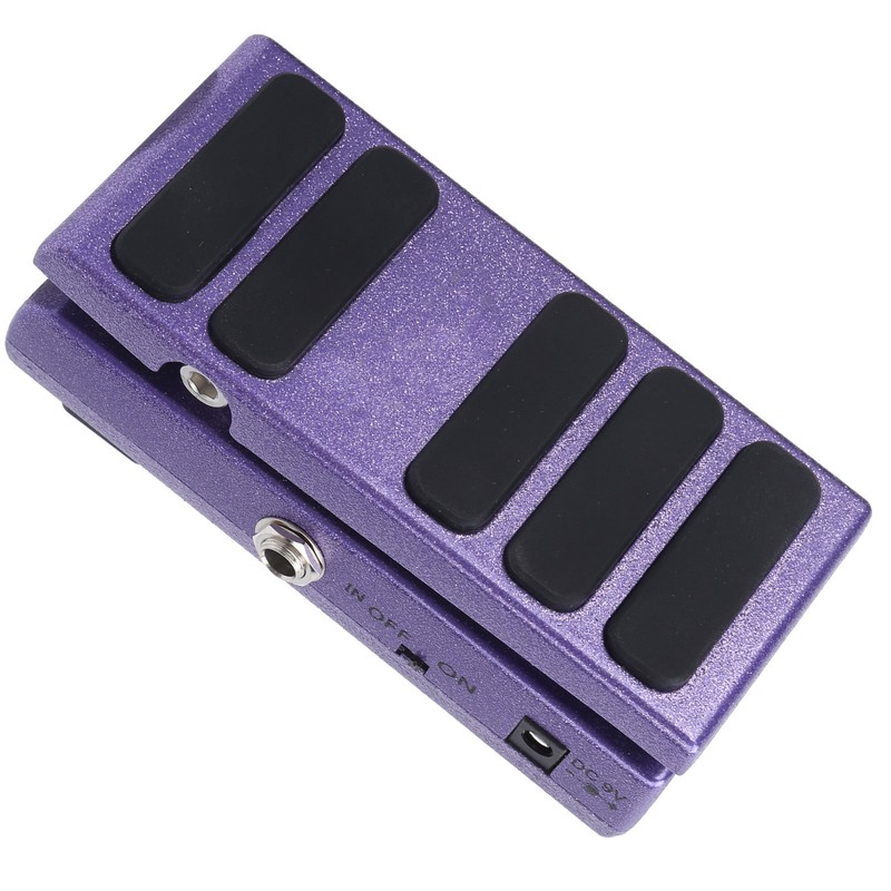 Guitar Effect Pedal Bass Wah Vol 2 in 1 Portable