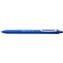 Pentel IZee Retractable Ballpoint Pen with Metal Clip Pochette de 4 Blue/Green/Orange/Pink