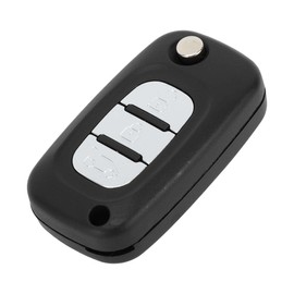 A ABSOPRO 3 Buttons Key Shell Case Keyless Entry Remote Key Fob Replacement Case for Renault Clio