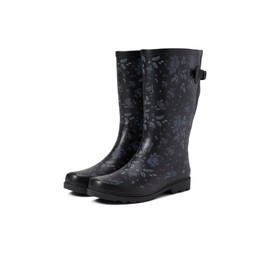 Western Chief Waterproof Printed Wide Calf Rain Boot Feminine Floral 9 M