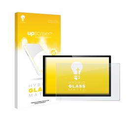 upscreen Anti-Glare Protective Glass for Touch Panel PCs with 21.5 Inch (477 x 268 mm, 16:9) - Protective Film Matte, Glass Film [Matte, 9H]
