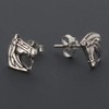 Touch Jewellery 925 Sterling Silver Horse Head Stud Earrings
