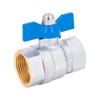 Brass Ball Valve Full Bore, Female X Female Threaded Fitting,