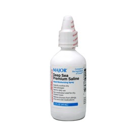 Major Deep Sea Premium Saline Nasal Moisturizing Spray 1.5 fl oz (Pack of 5)