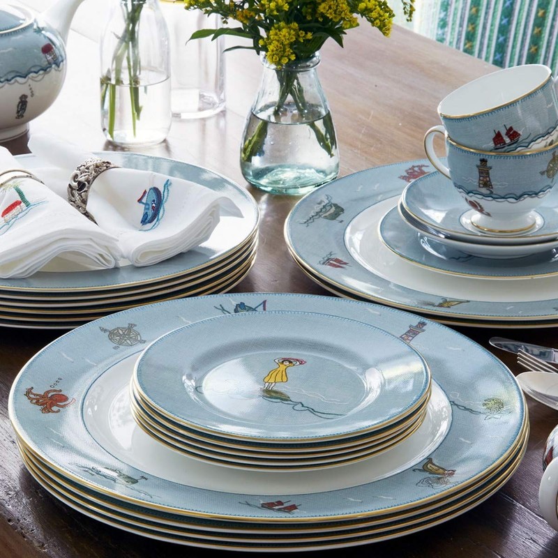 Wedgwood Sailor's Farewell Bread & Butter Plate 7"